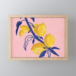 Pink Lemonade Framed Mini Art Print