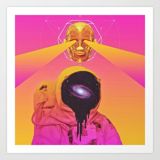 DMT visions Art Print