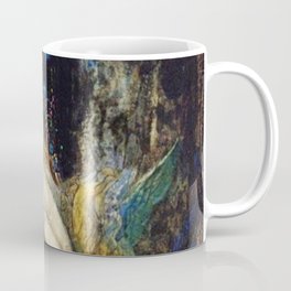 Fairy and Griffon on the Fairy Queen's Woodland Throne by Gustave Moreau Coffee Mug
