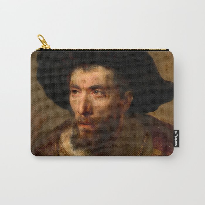 The Philosopher, 1653 by Rembrandt van Rijn Carry-All Pouch