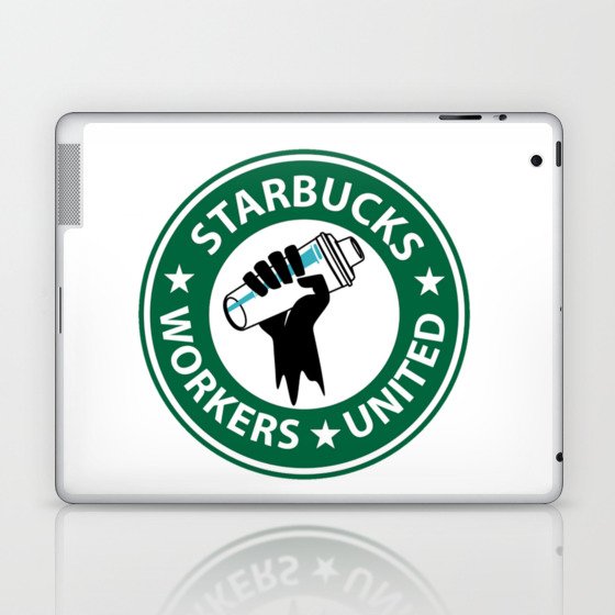 SB Workers United Barista Labor Union Laptop & iPad Skin