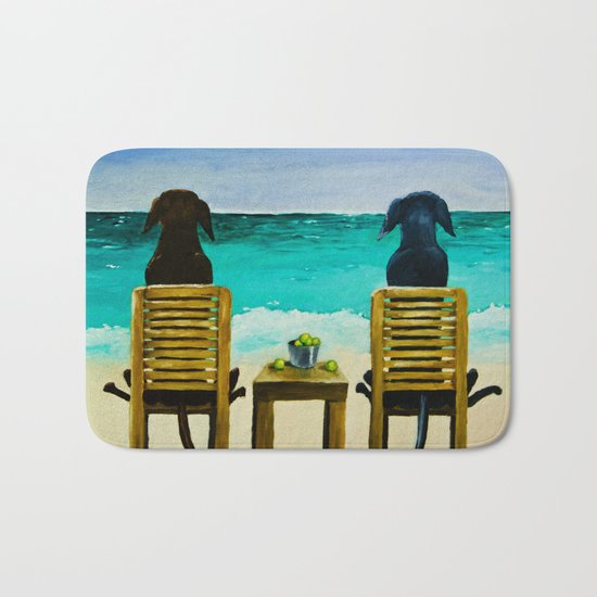 Beach Bums Bath Mat