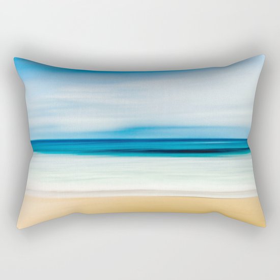Beautiful Beach View Rectangular Pillow