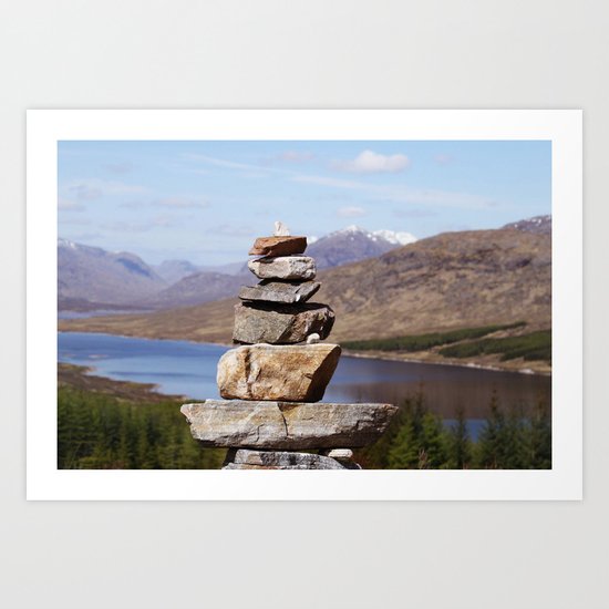 precarious Art Print