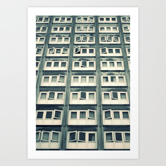 Battery Living Art Print