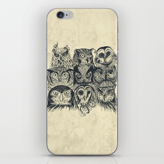 Nine Owls iPhone & iPod Skin