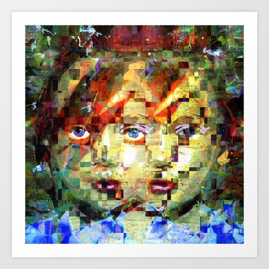 Friday 7 June 2013: Rigorously investigative collaborative exchanging. Art Print
