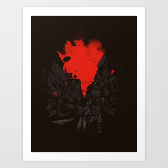 TOMORROW Art Print