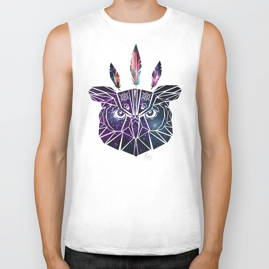 owl Biker Tank