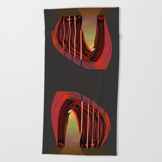 Entrance To The Unknown / Elephant 2 / 13-09-16 Beach Towel
