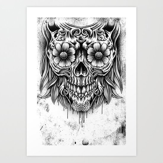 Madame of nature Art Print
