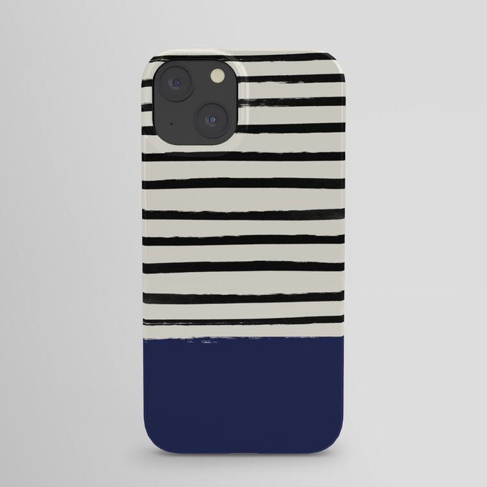 Navy x Stripes iPhone Case