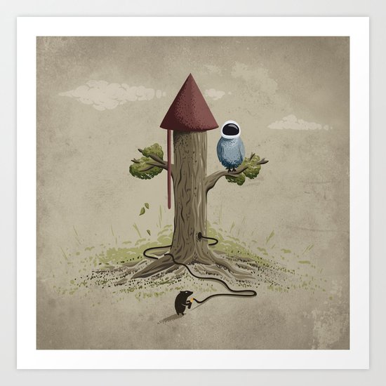 Happy new year Art Print