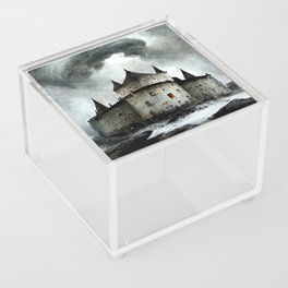 Castle in the Storm Acrylic Box