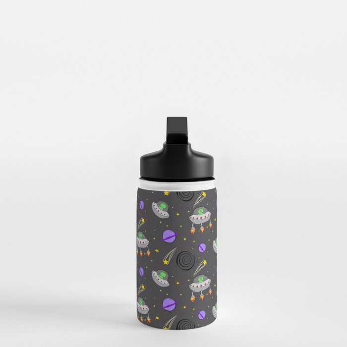 Alien Water Bottle With Straw, Kids Water Bottle, Toddler Water Bottle,  Alien Tumbler, Stainless Steel Water Bottle 