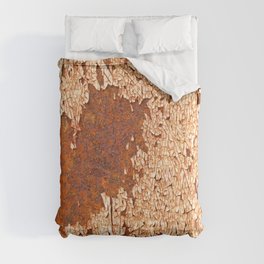 Rust textures Comforter