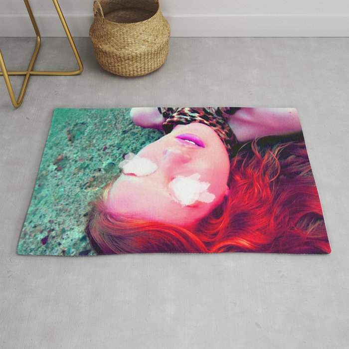 Another Red Head  Rug