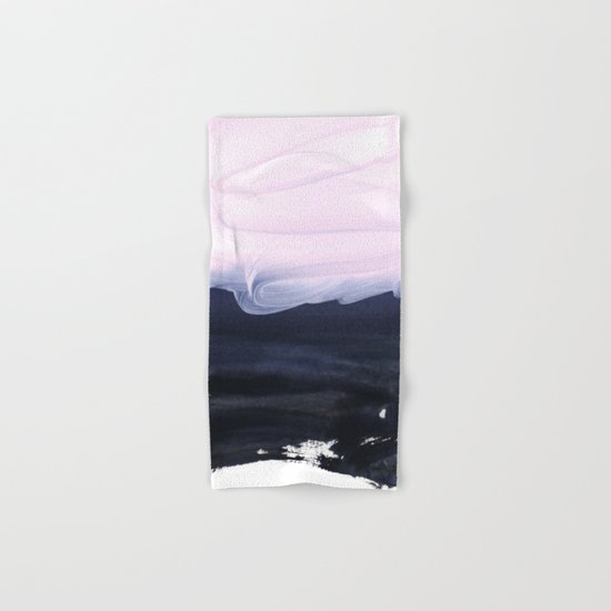 pink & blue Hand & Bath Towel