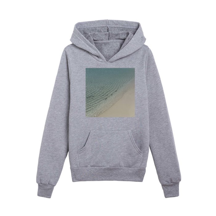 Sandy Spit Long Island Bahamas Kids Pullover Hoodie