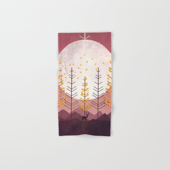 Sunset Mountain Hand & Bath Towel