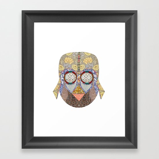 Vader Got Tired Of Black Framed Art Print