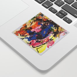 Abstract by azam Sticker