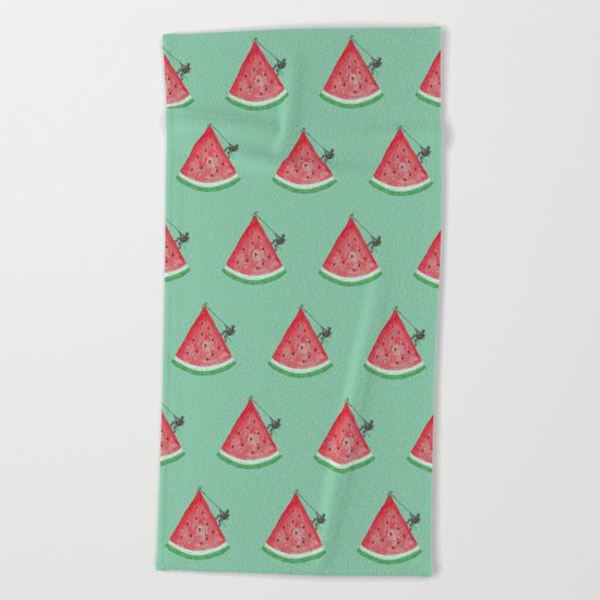 Summer Climb Beach Towel