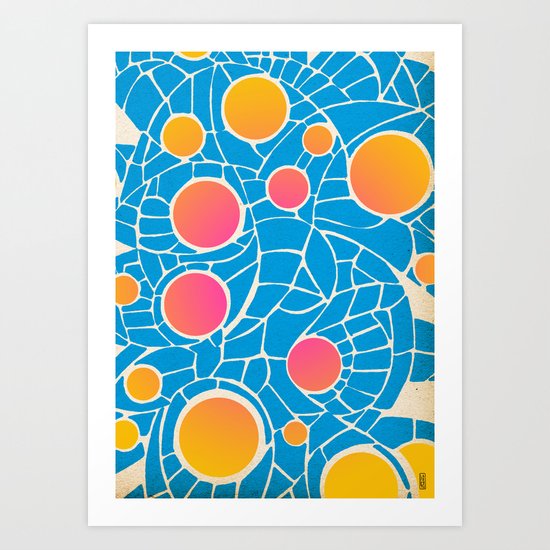 - summer life - Art Print