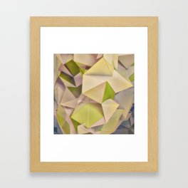 Leaf Stack Framed Art Print