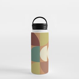 Geometry color arch shapes composition 1 Water Bottle