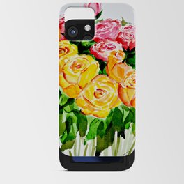 Mother's Day Roses iPhone Card Case
