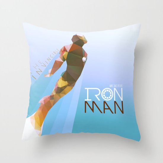 Iron Throw Pillow