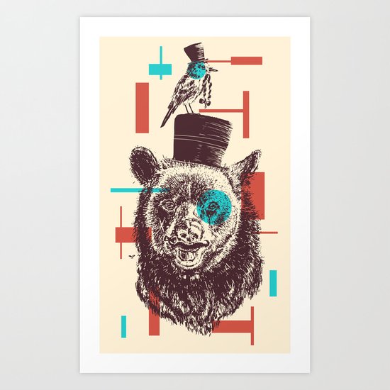 Beards Art Print