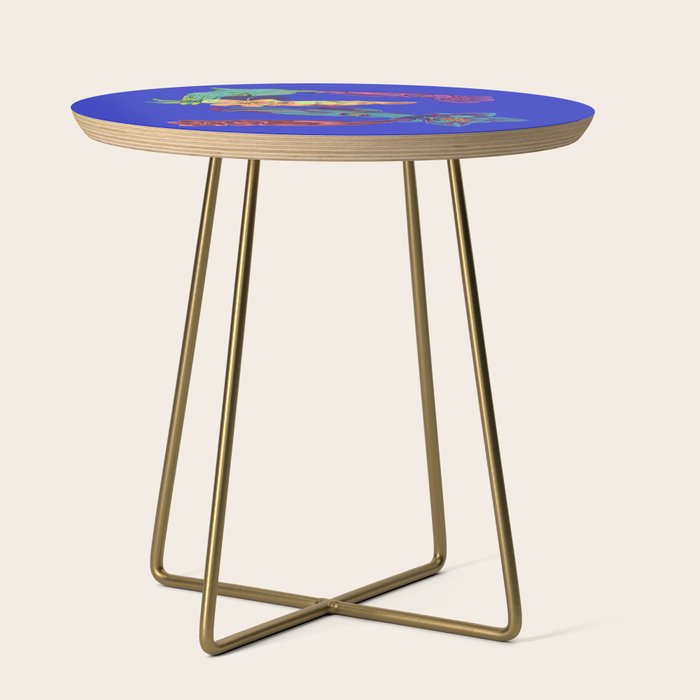 Squid Garden Side Table By Raliz Society6 Squid Garden Side Table