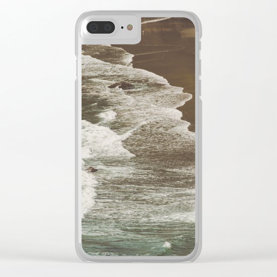 Oregon Shoregon Clear iPhone Case
