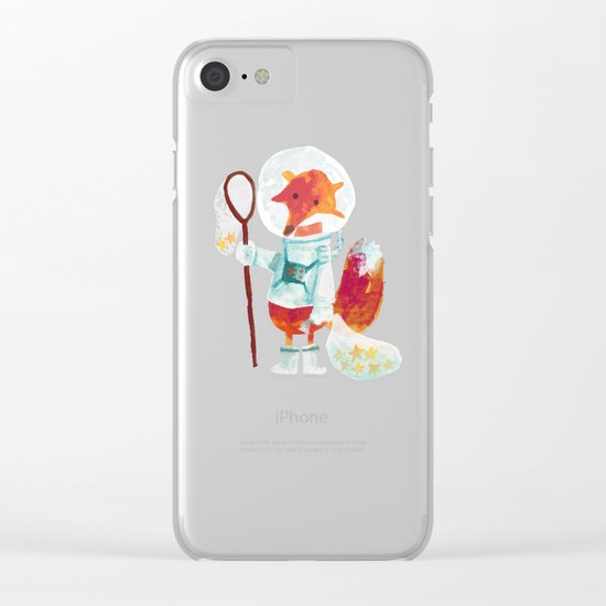 Catch the falling stars Clear iPhone Case