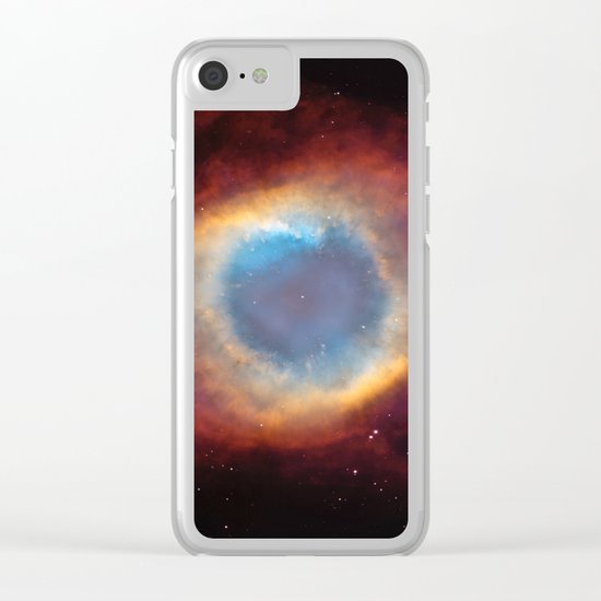 Helix Nebula Clear iPhone Case