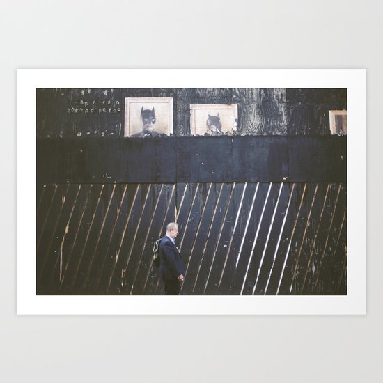 Black Wall Art Print