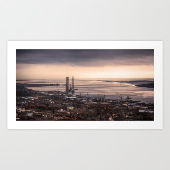 The Tay Estuary Art Print