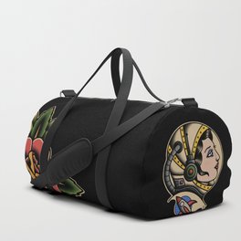 Space Girl Tattoo Duffle Bag
