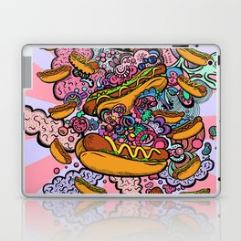 Hot dogs attack Laptop & iPad Skin