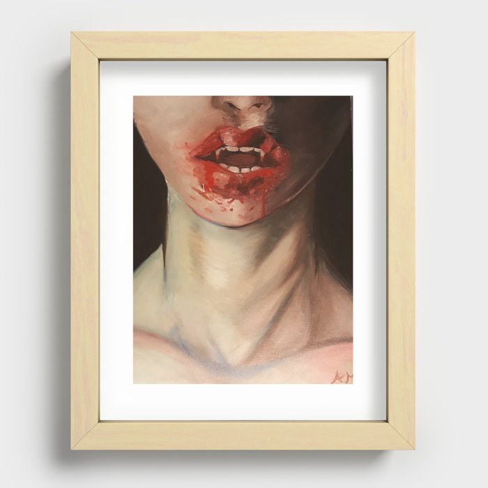 Blood Lust Recessed Framed Print