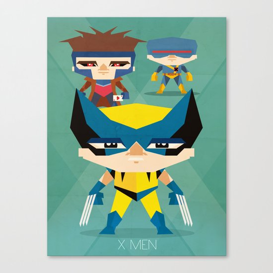X Men fan art Canvas Print