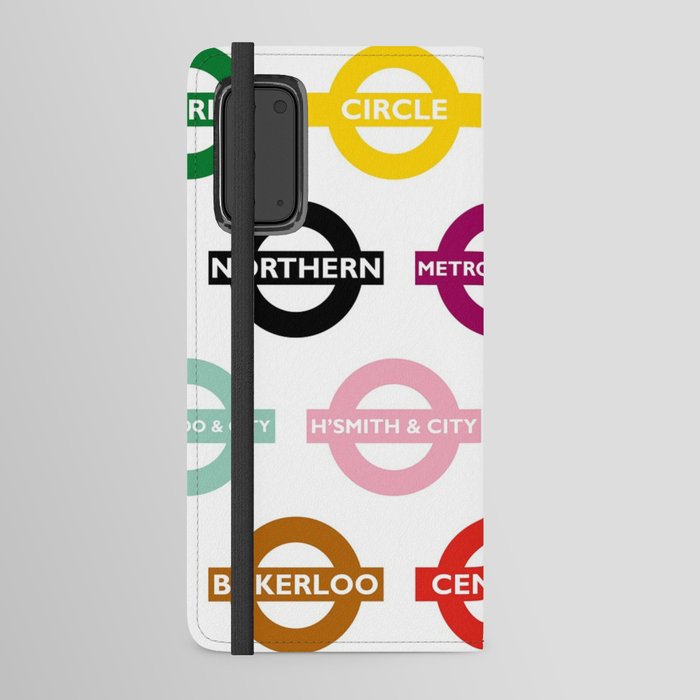 Subway Signs Android Wallet Case