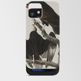Turkey Buzzard from Birds of America (1827) by John James Audubon, etched by William Home Lizars. iPhone Card Case