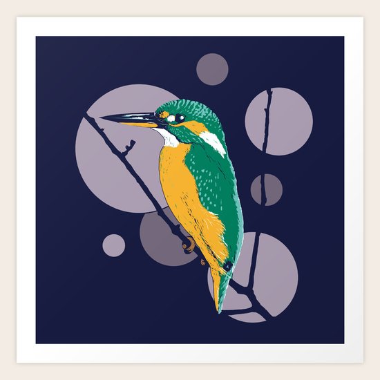 Kingfisher Art Print