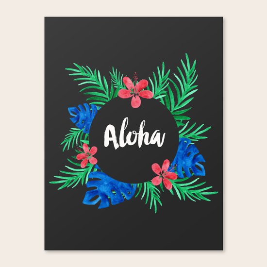 Aloha Canvas Print