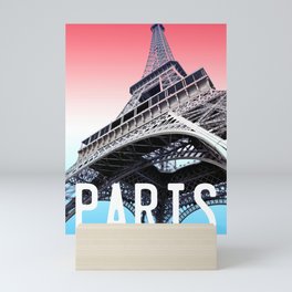 France, Paris, The Eiffel Tower Mini Art Print