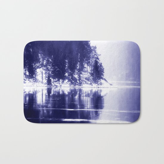 Painted scene Bath Mat
