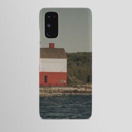 Round Island Lighthouse  Android Case